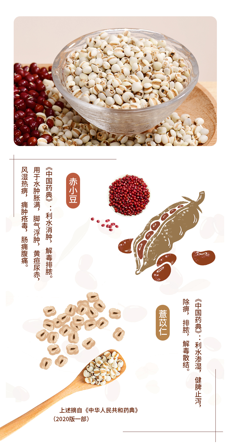 艺福堂赤小豆芡实薏米茶150g(图4)