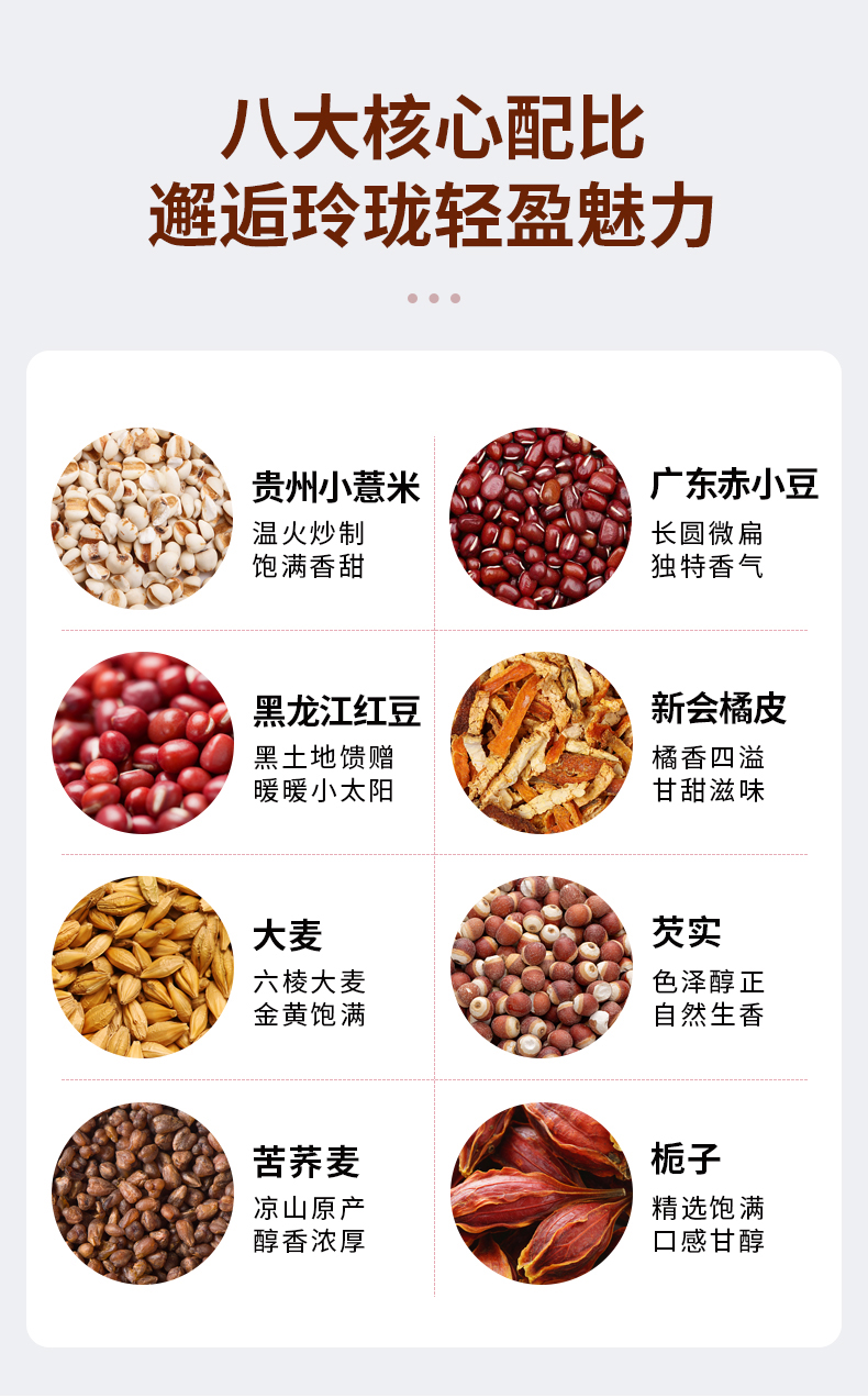 艺福堂赤小豆芡实薏米茶150g(图6)